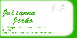 julianna jerko business card